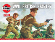 Airfix figurky - WWII britská pěchota (1:76) (Vintage)
