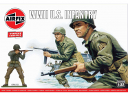 Airfix figurky - WWII U.S. Infantry (1:32) (Vintage)