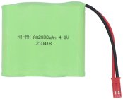 Akumulátor 4,8V 2800 mAh NiMH, JST konektor