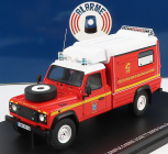 Alarme Land Rover Defender 130 Vsab Tt Bmpm Hasičská ambulance 1986 1:43, červená