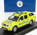 Alarme Nissan Navara Double Cabine Pick-up Samu 28 Ambulance 2011 1:43, žlutá