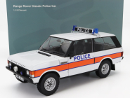 Almost-real Land rover Range Rover Police 1980 1:18 Bílá Oranžová Modrá