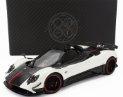 Almost-real Pagani Zonda 5 Cinque Roadster 2009 1:18 Bílý Černý Uhlík