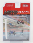 American diorama Accessories Set Moto Mania 1 - 2x Motorcycle + 2x Figure 1:64 Různé