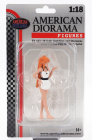 American diorama Figures Cosplay Girl 2 1:18 Béžová Bílá Oranžová