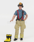 American diorama Figures Firefighters - Getting Ready 1:24 Modrá Bílá