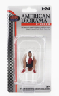 American diorama Figures Man Basketball 1:24 Růžová Červená Černá