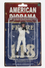 American diorama Figures Man Race Day Figure I 1:18 Bílá