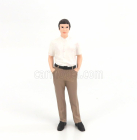American diorama Figures Man The Dealership - Customer I 1:18 Hnědá Bílá