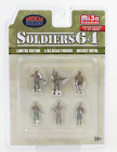American diorama Figures Set - Soldiers 1:64 Vojenská Zelená
