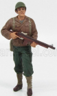 American diorama Figures Soldato Americano Con Fucile - Usa Soldier Ii With Rifle Gun 1:18 Zelená Hnědá