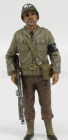American diorama Figures Soldato Poliziotto Militare Con Fucile - Miltary Police Soldier Iii With Rifle Gun 1:18 Zelená Hnědá