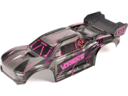 Arrma karosérie bezsponková Vorteks 2WD 1:10 růžová/černá