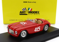 Art-model Ferrari 166mm Spider Barchetta N 415 Giro Di Sicilia 1951 Paolo Marzotto - Marino Marini 1:43 Red