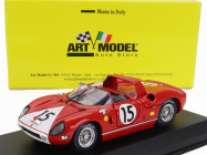 Art-model Ferrari 330p Spider 4.0l V12 Team N.a.r.t. N 15 24h Le Mans 1964 Pedro Rodriguez - Skip Hudson 1:43 Červená Bílá