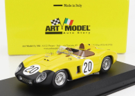 Art-model Ferrari 500tr Spider Team Equipe Natione Belge N 20 1:43, žlutá