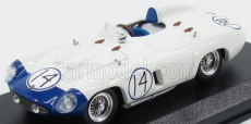 Art-model Ferrari 857 S Spider N 14 Cuba 1957 P.hill 1:43 Bílá Modrá