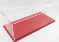 Atlantic Vetrina display box Molhouse Base In Pelle Rossa - Leather Base Red - Lungh.lenght Cm 51 X Largh.width Cm 24 X Alt.height Cm 19 (altezza Interna 15.3 Cm) 1:12 Plastový Displej