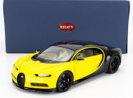 Autoart Bugatti Chiron 2017 1:18 Žlutá Černá