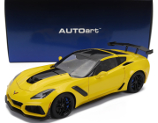 Autoart Chevrolet Corvette C7 Zr1 2017 1:18 Závodní Žlutá