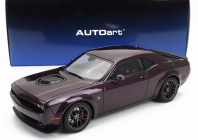 Autoart Dodge Challenger R/t Scat Pack Widebody 2022 1:18 Hellraisin Purple