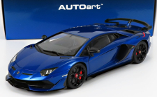 Autoart Lamborghini Aventador Svj 2018 1:18 Nethuns Blue Met