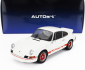 Autoart Porsche 911 Carrera Rs 2.7 Coupe 1973 1:18 Bílá Červená