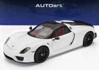 Autoart Porsche 918 Spyder Weissach Package 2013 1:18 Bílá