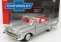 Autoworld Chevrolet Bel Air Cabriolet Open 1957 1:18 Silver