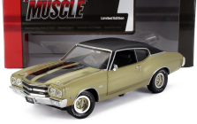 Autoworld Chevrolet Chevelle Ss Coupe 1970 1:18 Hnědá Černá