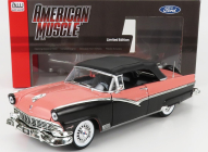 Autoworld Ford usa Fairlane Sunliner Cabriolet Open 1956 1:18 Černá Růžová