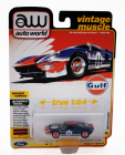 Autoworld Ford usa Gt40 N 11 Racing 1966 1:64 Modrá Oranžová