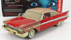 Autoworld Plymouth Fury Coupe The Restoration Of An Evil 1958 1:18, červená
