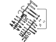 Axial stabilizátor zadní, měkký: RR10