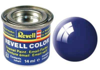 Barva Revell emailová - 32151: lesklá ultramarínová modrá (ultramarine-blue gloss)