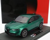Bbr-models Alfa romeo Tonale Veloce Plug-in Hybrid 2023 - Con Vetrina - With Showcase 1:18 Verde Montreal - Green Met