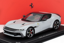 Bbr-models Ferrari 12cilindri Coupe V12 830cv 2024 - Con Vetrina - With Showcase 1:18 Bianco Artico - Bílá Met