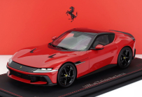 Bbr-models Ferrari 12cilindri Coupe V12 830cv 2024 - Con Vetrina - With Showcase 1:18 Rosso Corsa - Červená