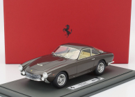 Bbr-models Ferrari 250 Gt Lusso S/n4891gt Coupe 1963 - Personal Car Steve Mcqueen - Con Vetrina - With Showcase 1:18 Brown Met