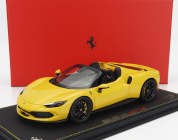 Bbr-models Ferrari 296 Gts Spider 2022 1:18, žlutá