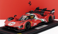 Bbr-models Ferrari 499p 3.0l Turbo V6 N 24 Modificata Launch Version 2023 - Con Vetrina - With Showcase 1:18 Červená Bílá Černá