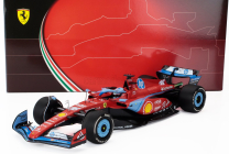 Bbr-models Ferrari F1  Sf-24 Team Scuderia Ferrari N 16 3rd Miami Gp 2024 Charles Leclerc - Polifoam Packaging 1:18 Červená Světle Modrá