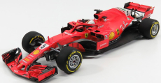 Bbr-models Ferrari F1  Sf71h N 5 Winner Australian Gp 2018 S.vettel 1:18 Red