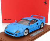 Bbr-models Ferrari F40 1987 - Con Vetrina - With Showcase 1:18 Azzurro - Světle Modrá