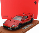 Bbr-models Ferrari F40 1987 - Con Vetrina - With Showcase 1:18 Červená Černá Zlatá