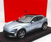 Bbr-models Ferrari Purosangue Suv 2022 1:18, modrošedá