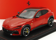 Bbr-models Ferrari Purosangue Suv Panoramic Roof 2022 - Con Vetrina - With Showcase 1:18 Rosso Corsa - Červená