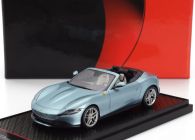 Bbr-models Ferrari Roma Spider Open 2020 1:43 Celeste Trevi - Světle Modrá Met
