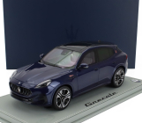 Bbr-models Maserati Grecale Folgore Suv 2022 - Con Vetrina - With Showcase 1:18 Blu Intenso - Blue Met