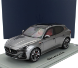 Bbr-models Maserati Grecale Folgore Suv 2022 - Con Vetrina - With Showcase 1:18 Grigio Lava - Grey Met